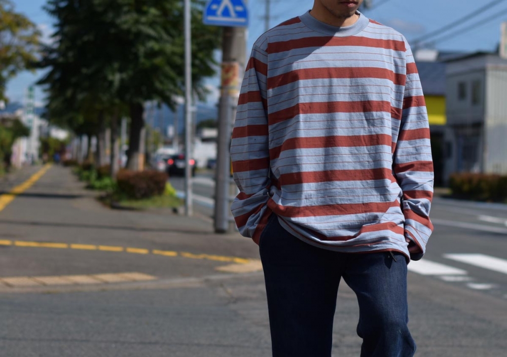 edward sebastian ボーダーシャツ 90’s edward sebastian ボーダーシャツ 90's
