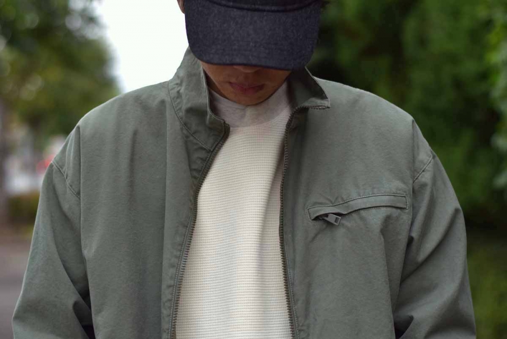 A.P.C スタンドカラージャケット シンプルなカッコ良さ。A.P.C.のスタンドカラーブルゾン | 1989