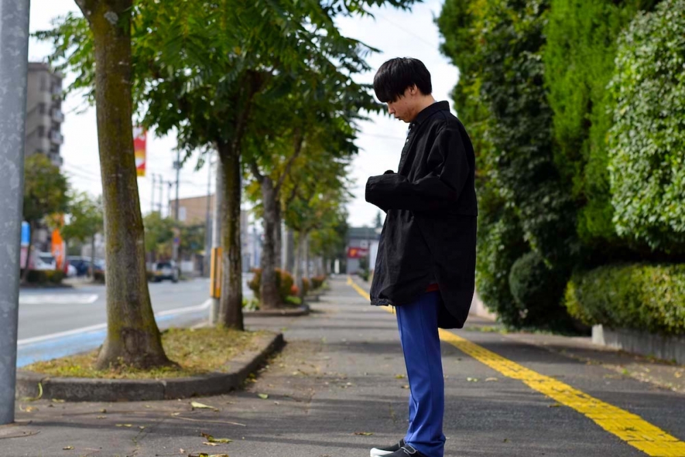 UNUSED 風合い豊かなブラックデニムジャケット。 | 1989 Men's Blog