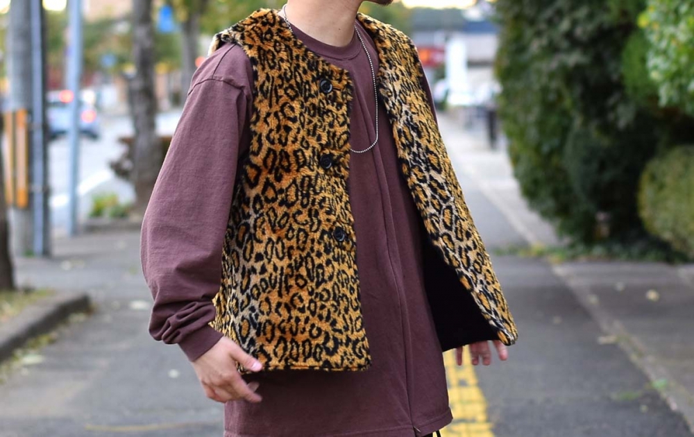 Engineered Garments over vest レオパード Engineered Garments(エンジニアードガーメンツ) Over Vest