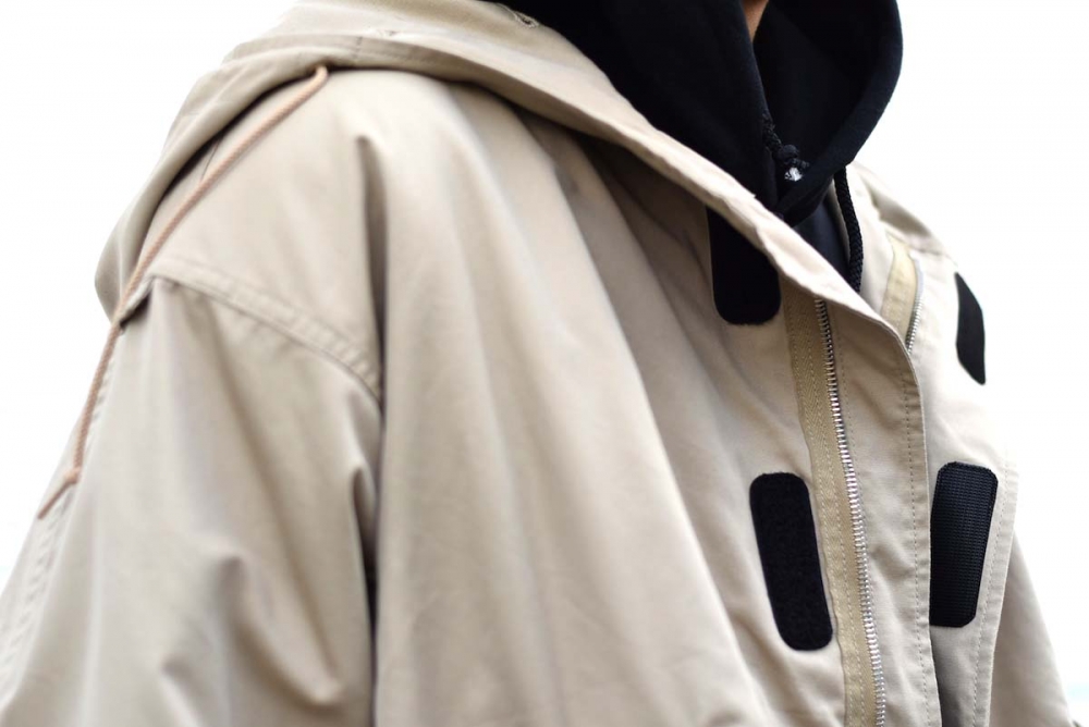 M-51を大胆にカットオフ、UNUSEDの撥水ジャケット。 | 1989 Men's Blog