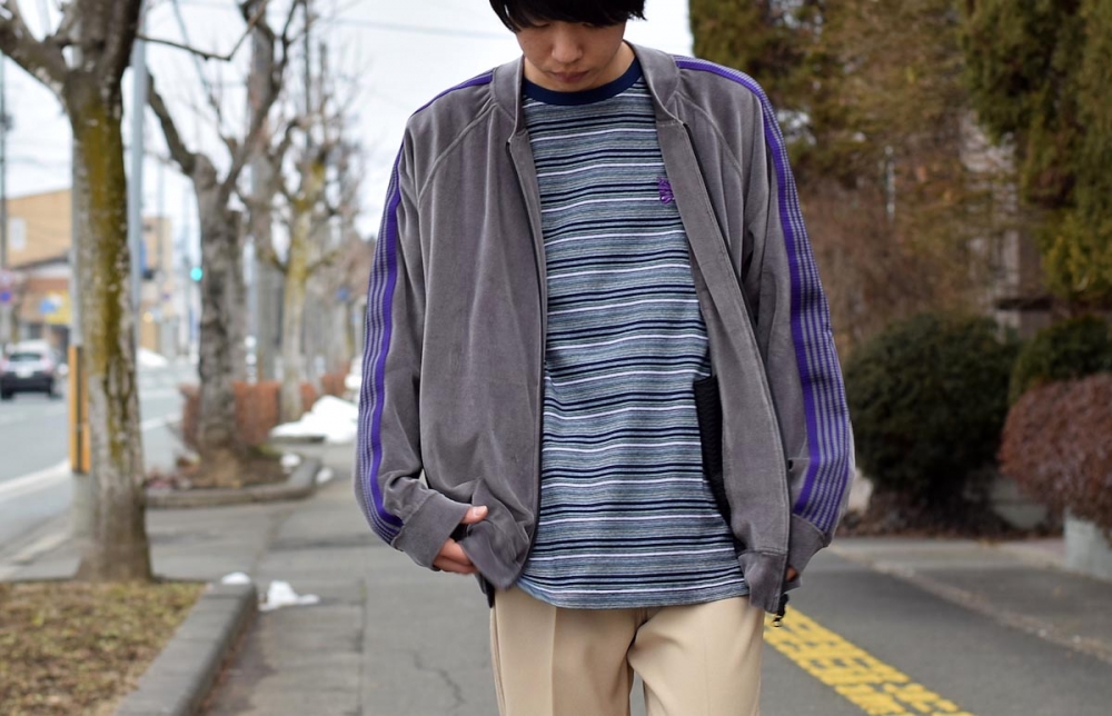 通信販売サイト LQ227 トラックジャケット XL taupe トープ 22aw