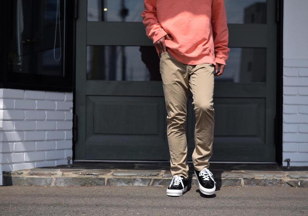 nonnative DWELLER JEANS DROPPED FIT オリーブ