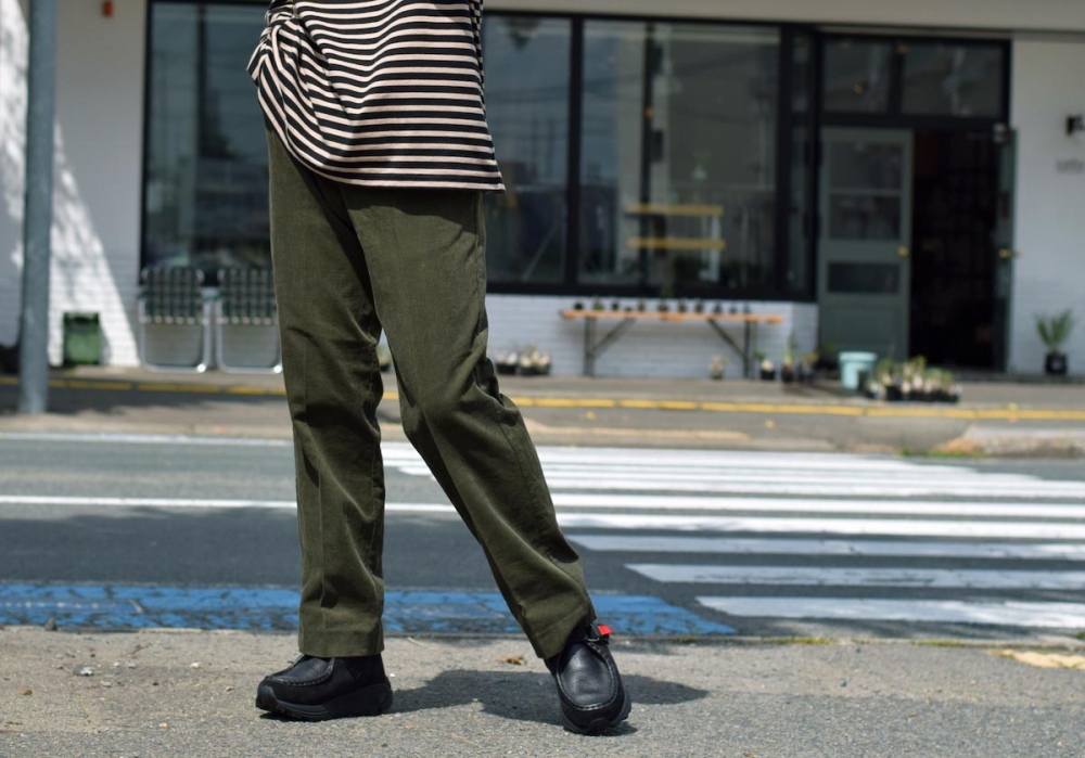 UNUSED×Dickies スラックス感覚で合わせたい秋らしいコーデュロイ ...