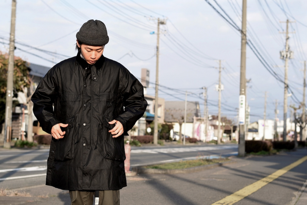 36カラーkaptain sunshine barbour バブアー サイズ36