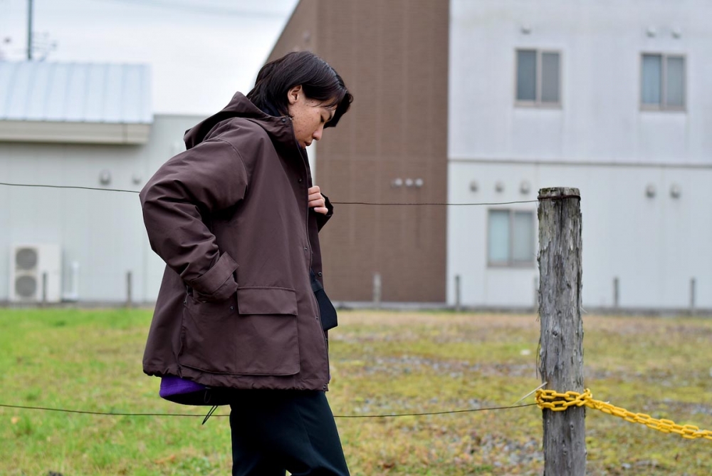 1LDK EVCON マウンテンパーカー　ブラウン レトロな雰囲気がたまらない、60/40クロスを使った機能アウター