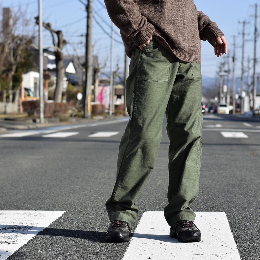 orSlow オアスロウ ファティーグパンツ ショートレングス