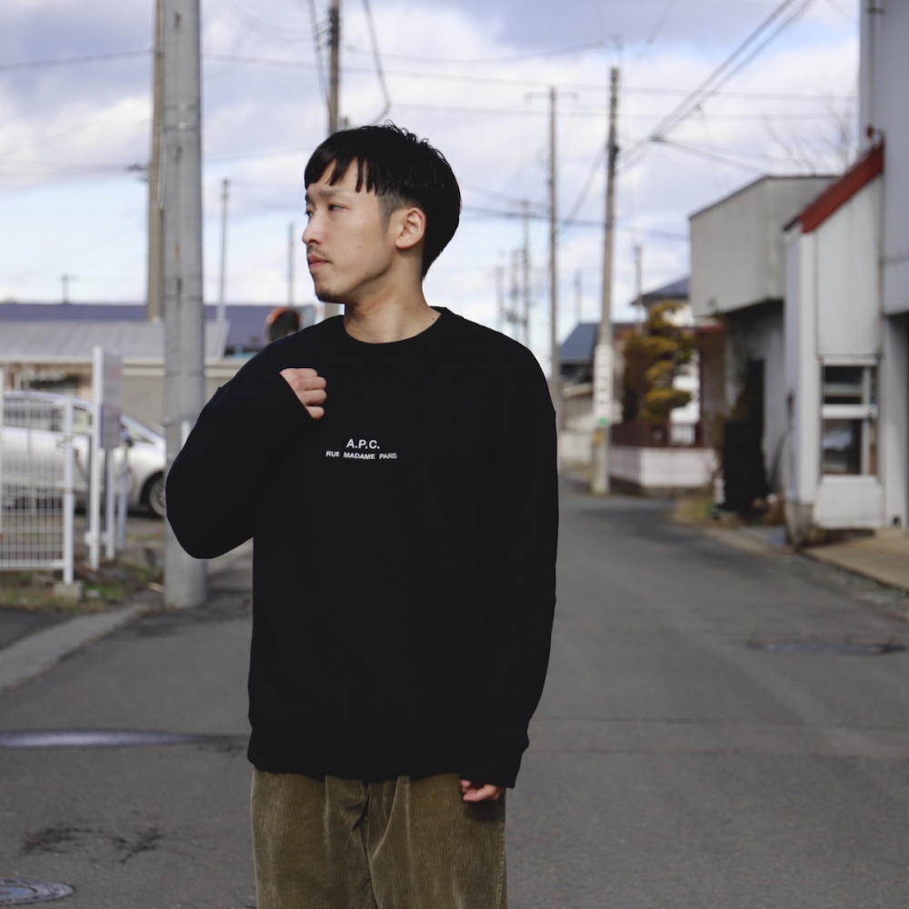 A.P.C.らしいデザインセンスの光るスウェットシリーズ。 | 1989 A.P.C.らしいデザインセンスの光るスウェットシリーズ。 | 1989
