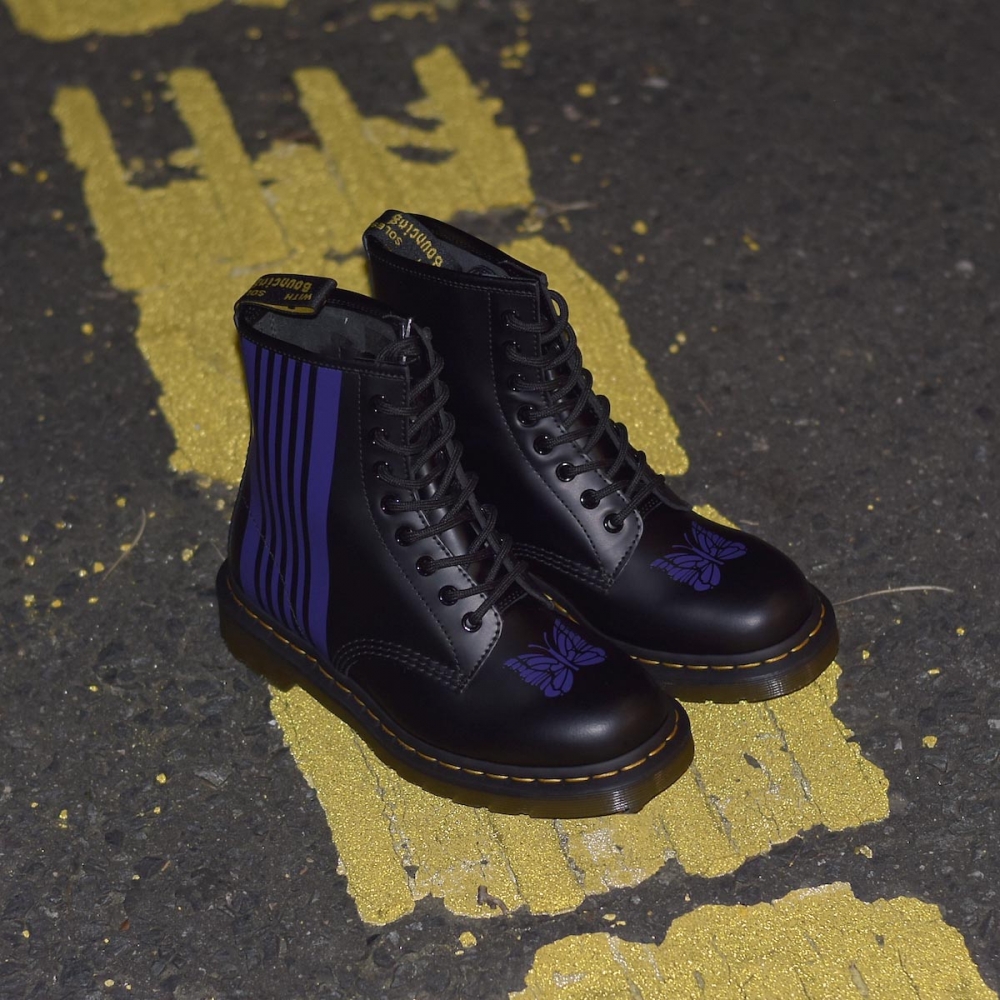 Needles × Dr.Martens 「Needles Special 8 Holes Stipe Boot」 | 1989 