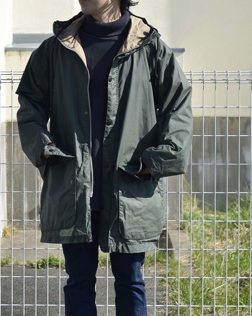 日本製/今治産 arkair×barbour ジャケット | ochge.org