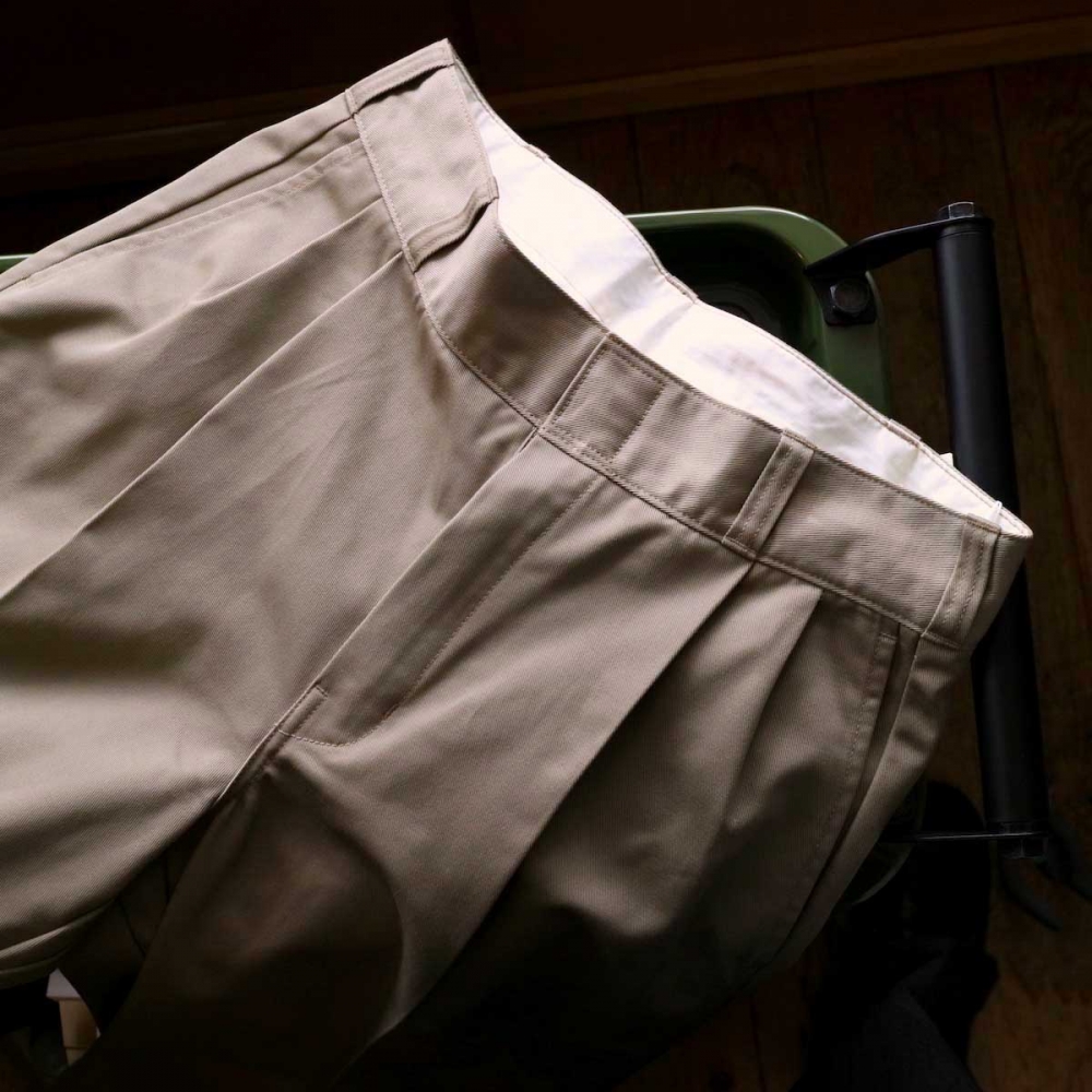 unused × Dickie's 秀逸な2タックチノ。 | 1989 Men's Blog unused × Dickie's 秀逸な2タックチノ。 | 1989 Men's Blog