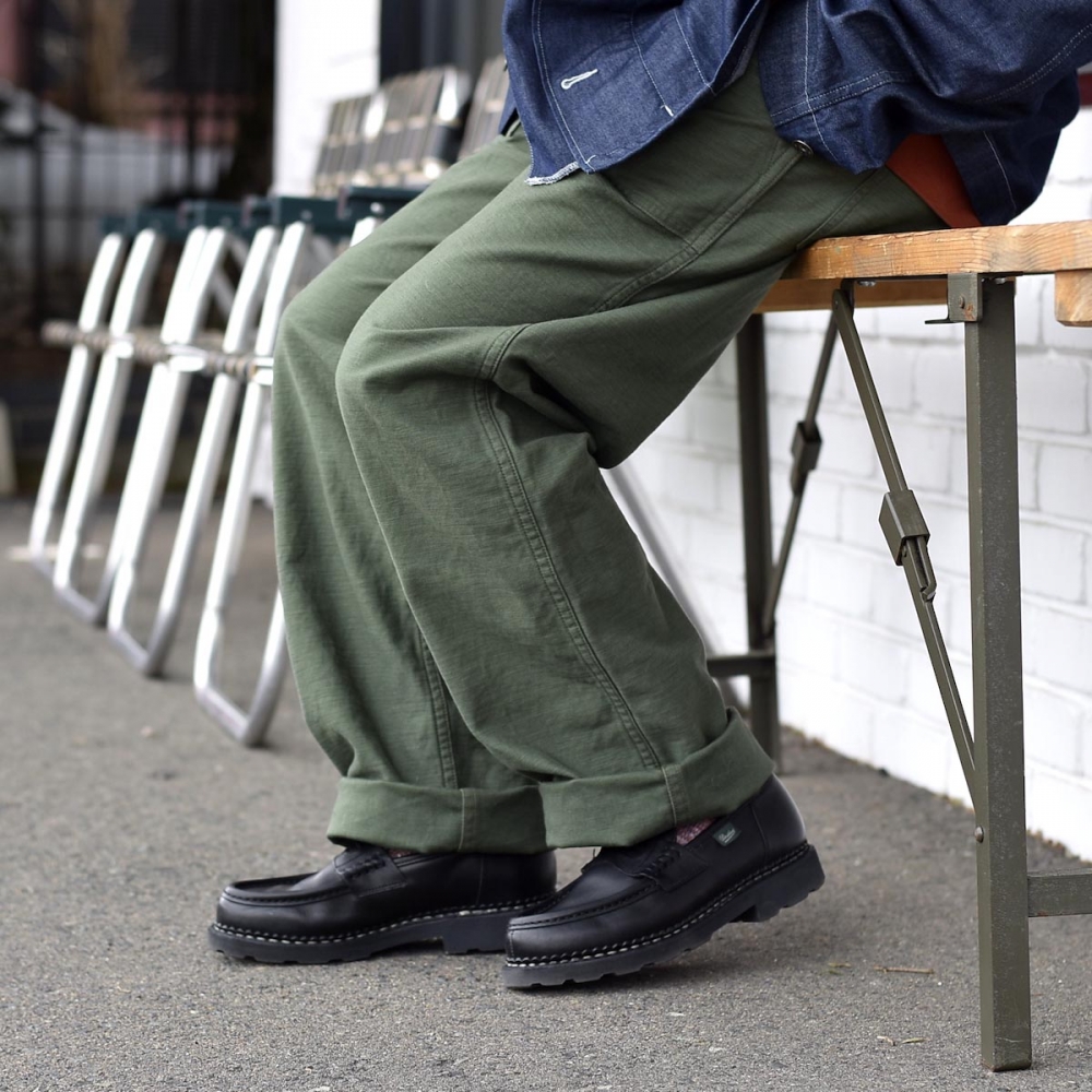 orSlow ファティーグパンツを履きたい季節。 | 1989 Men's Blog