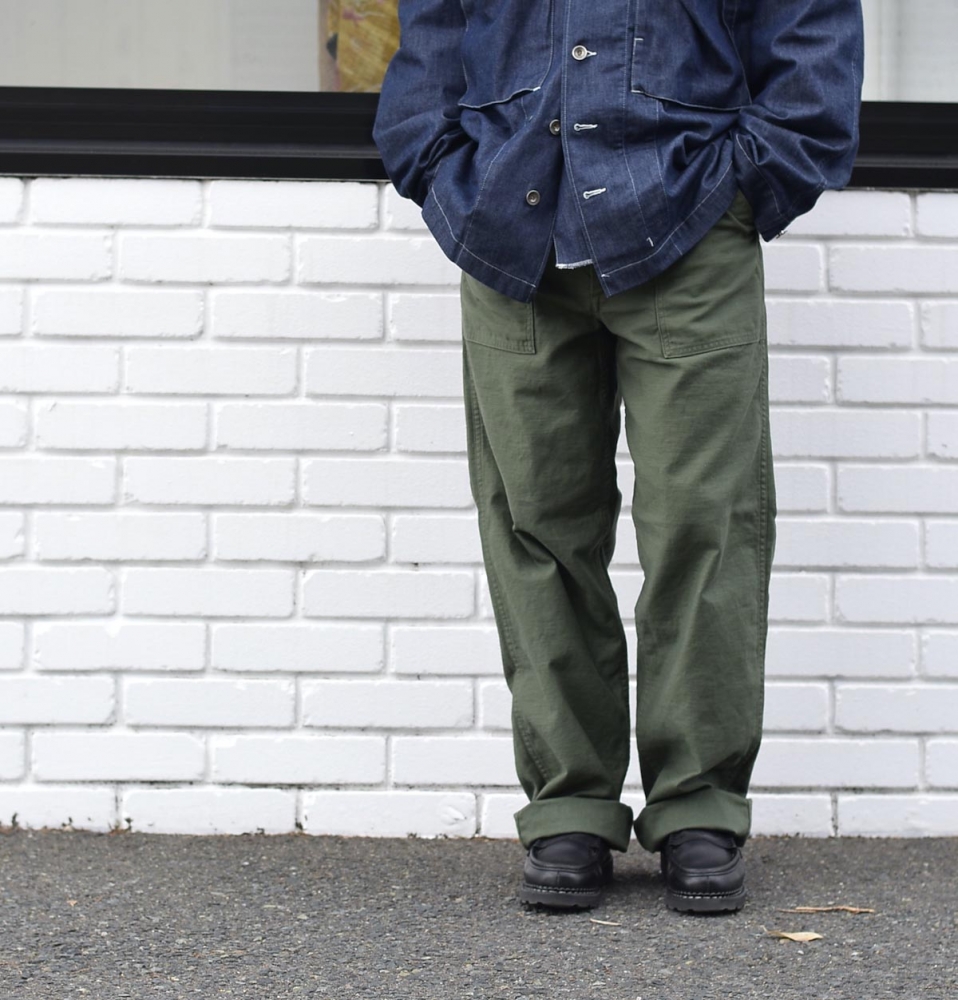 orSlow ファティーグパンツを履きたい季節。 | 1989 Men's Blog