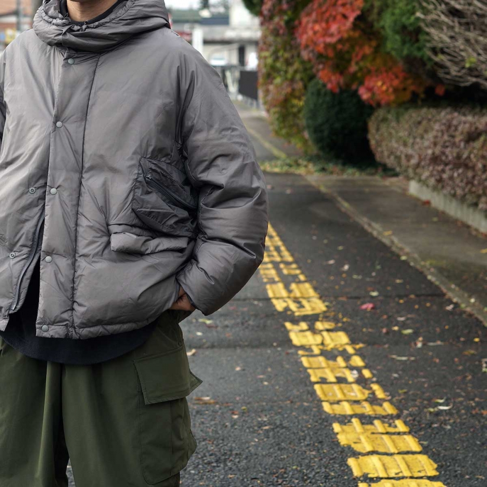 高級ブランド kolor 20ssアシメスイッチングナイロンジャケット beacon