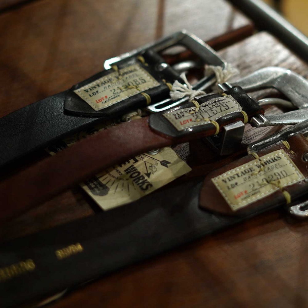 やっぱりこれだよね。VINTAGE WORKSのベルト | 1989 Men's Blog