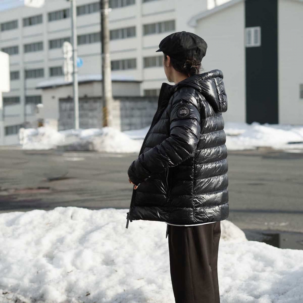 極美品！Thornbury Hoody カナダグース ハイブリッドダウン ロゴ 極美品！Thornbury Hoody カナダグース ハイブリッドダウン ロゴ