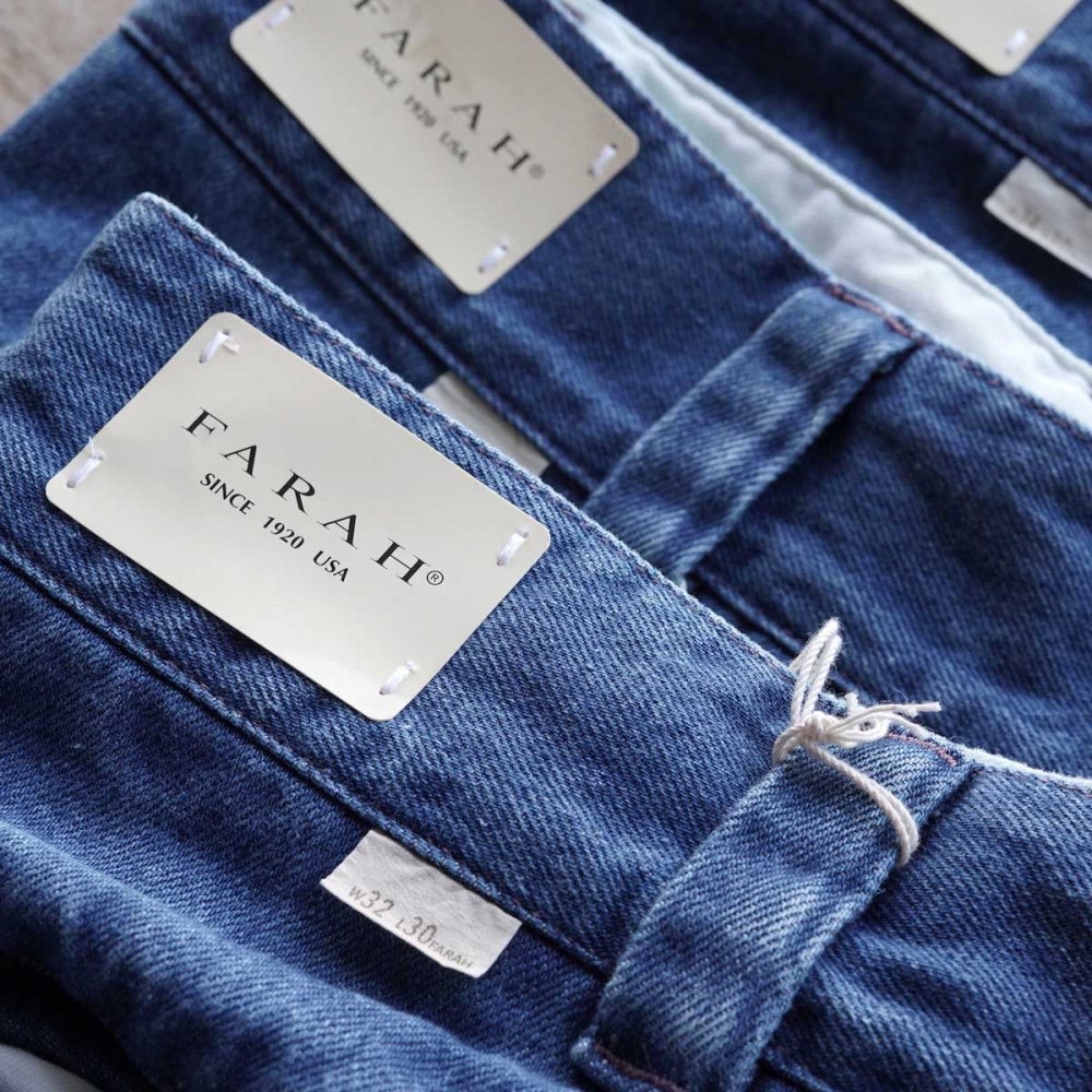 FARAH 22AWは3タックのワイドデニムから。 | 1989 Men's Blog