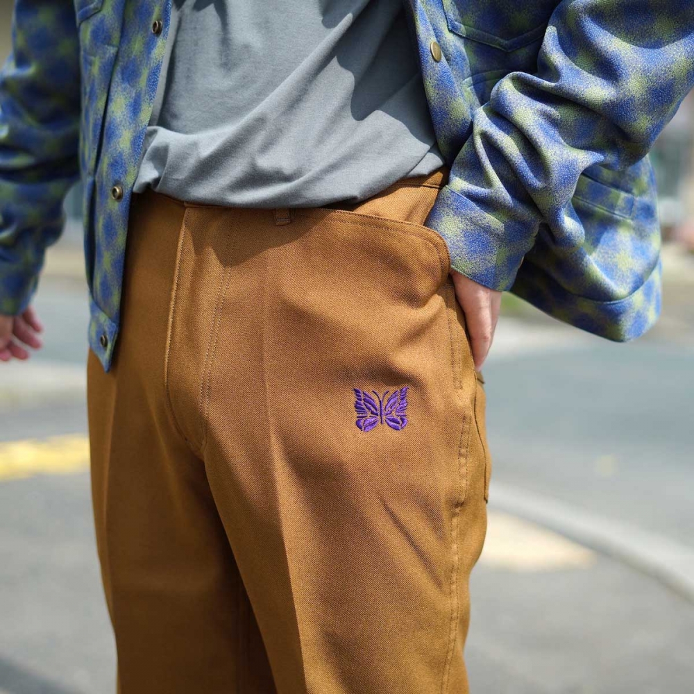 needles boot cut jean XSサイズ　カーキ Boot-Cut Jean - Poly Twill – NEPENTHES ONLINE STORE