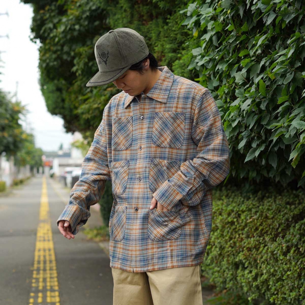極美品！希少サイズ 19ss south2west8 6ポケット シャツ 総柄 Pilgrim Surf+Supply（ピルグリム サーフ+サプライ）SOUTH2 WEST8 / 6