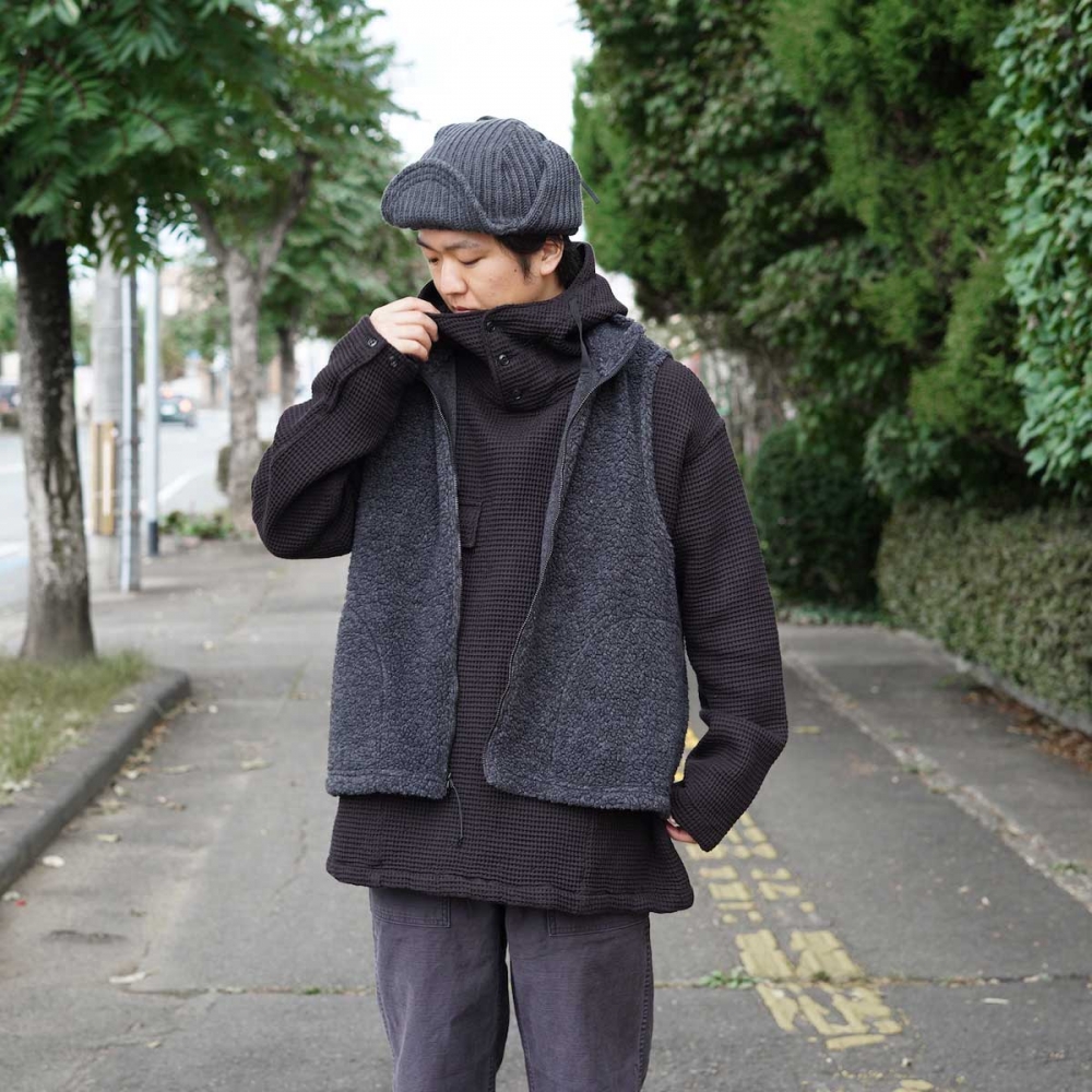 新品同様engineered garments カグールシャツ　パーカー　シャツ ENGINEERED GARMENTS(エンジニアードガーメンツ) Cagoule Shirt