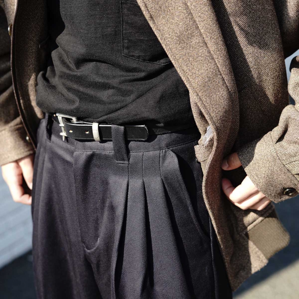 FARAH 良色すぎるウールのワイドスラックス。 | 1989 Men's Blog