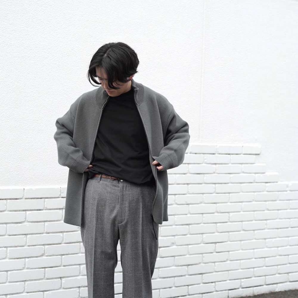 N.HOOLYWOOD ドライバーズニットも今っぽく、ゆるく。 | 1989 N.HOOLYWOOD ドライバーズニットも今っぽく、ゆるく。 | 1989