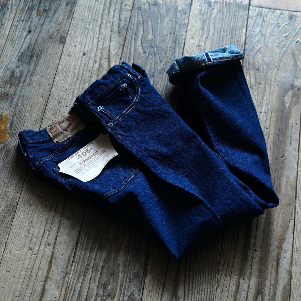 味わい深いこの風合い。orSlowの名作デニム105 | 1989 Men's Blog
