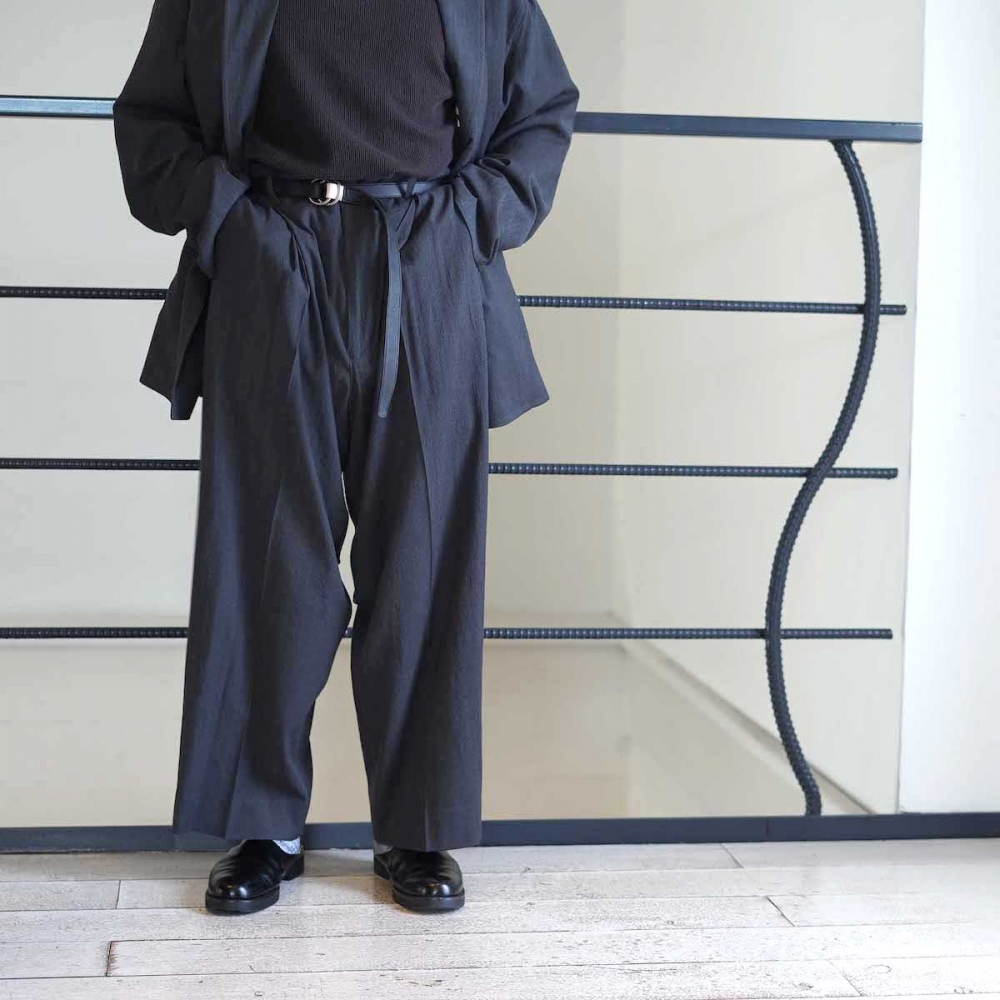 Wool Rayon Silkのセットアップ / blurhms | 1989 Men's Blog Wool Rayon Silkのセットアップ / blurhms | 1989 Men's Blog