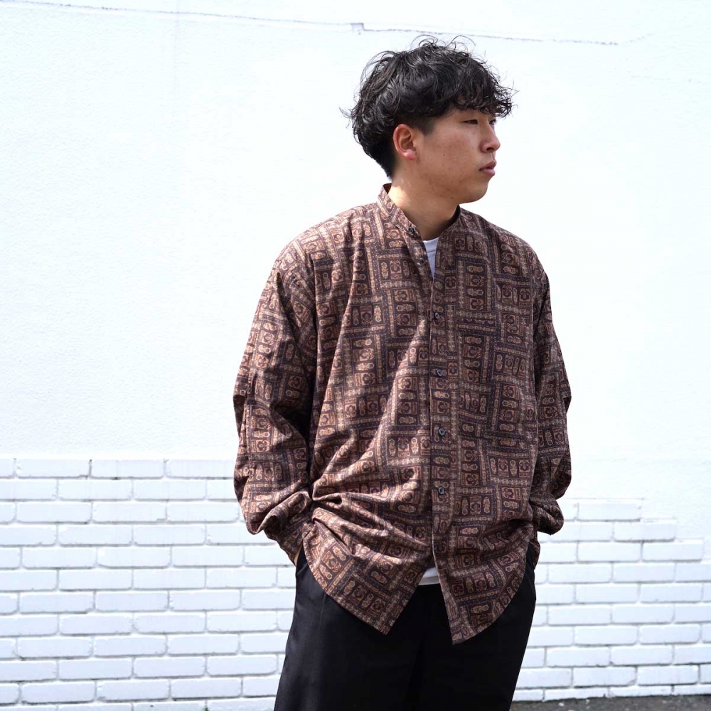 高知インター店 DAIWA PIER39 TECH BAND COLLAR SHIRTS L/S | www