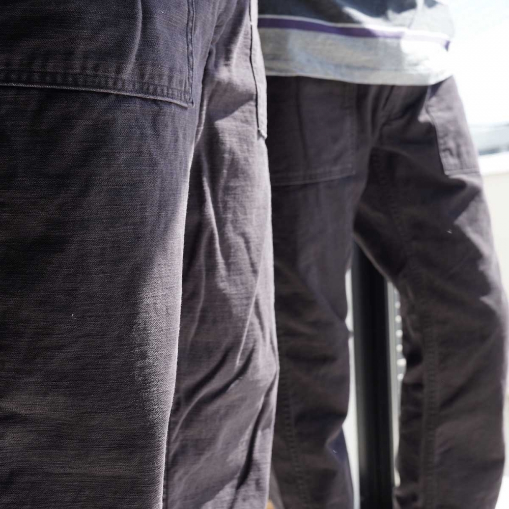 名作ファティーグパンツに新色追加 / orSlow | 1989 Men's Blog