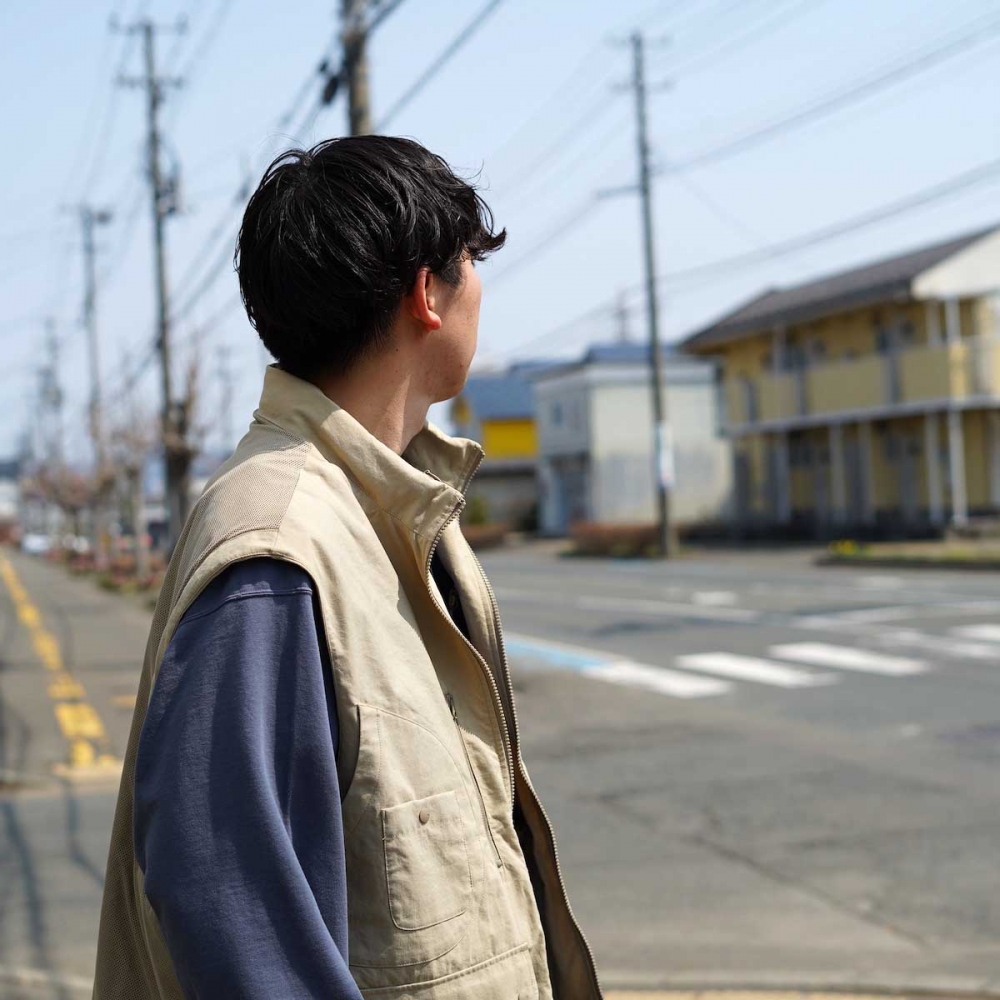 リバーシブル仕様の機能性ベスト / DAIWA PIER39 | 1989 Men's Blog