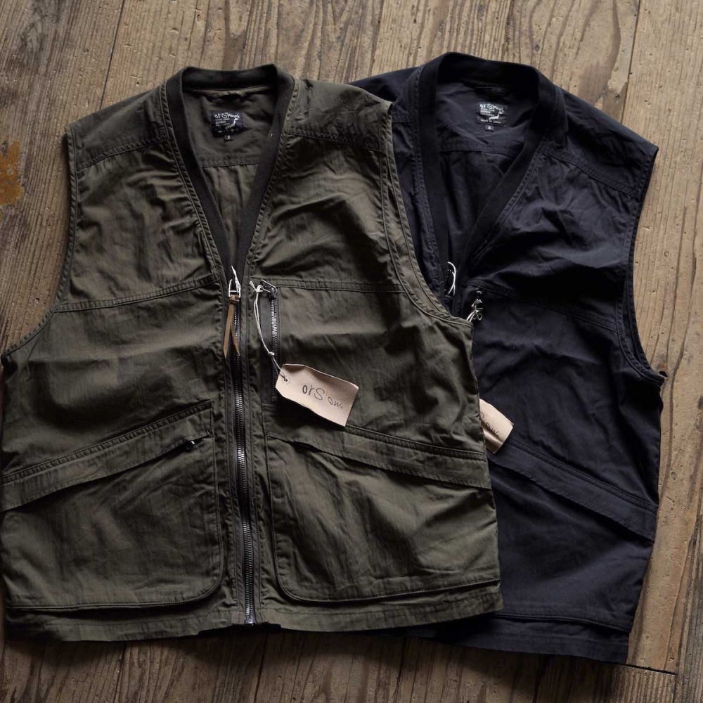 orSlow(オアスロウ)60/40 Cloth Reversible Vest リバーシブル
