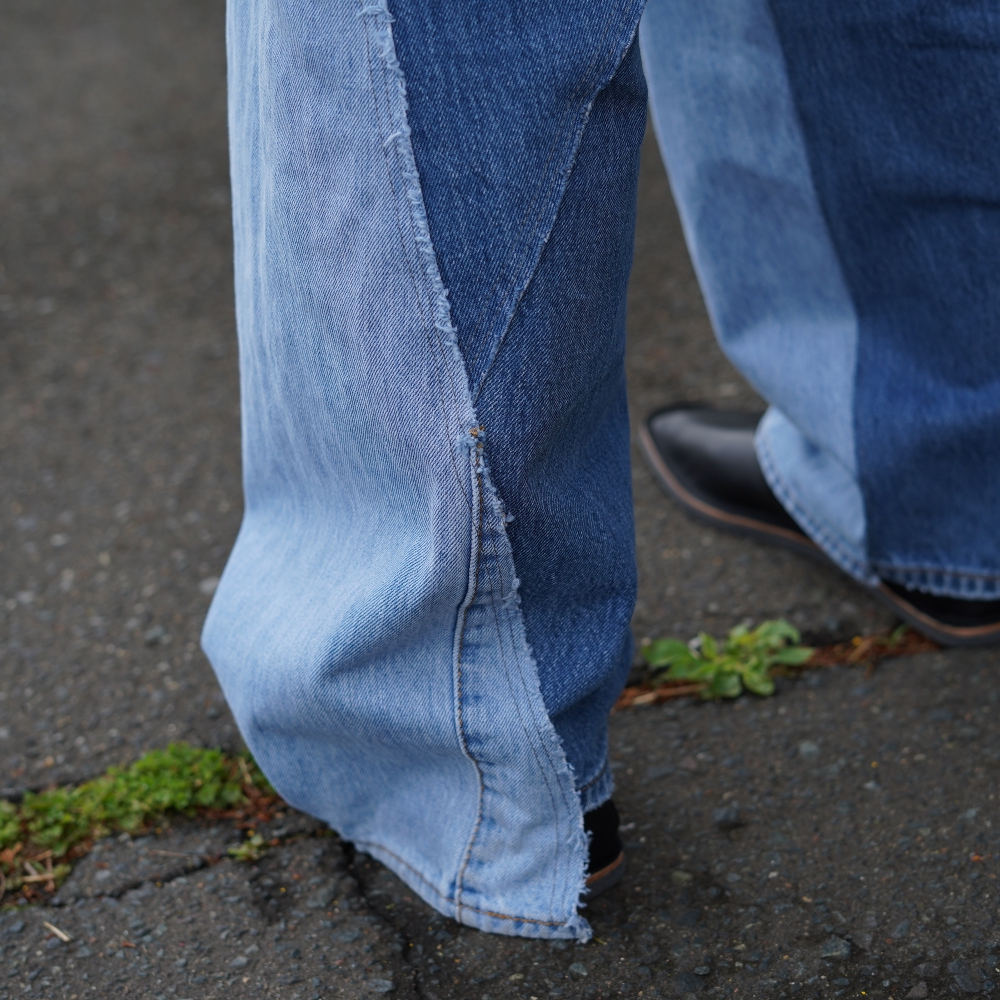 bias jeans オールドパーク OLD PARK BIAS JEANS Blue [OP-438]