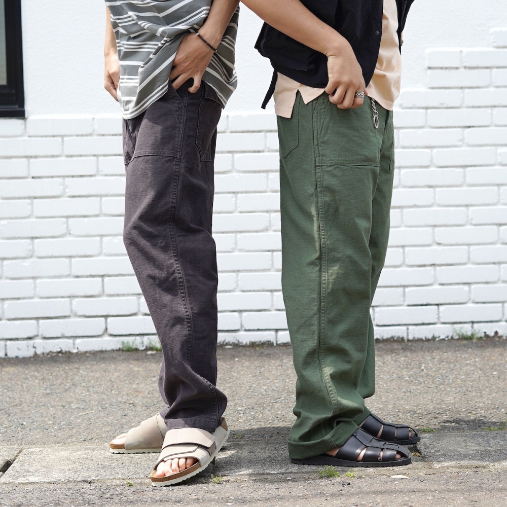 夏にもorSlowのファティーグパンツ。 | 1989 Men's Blog