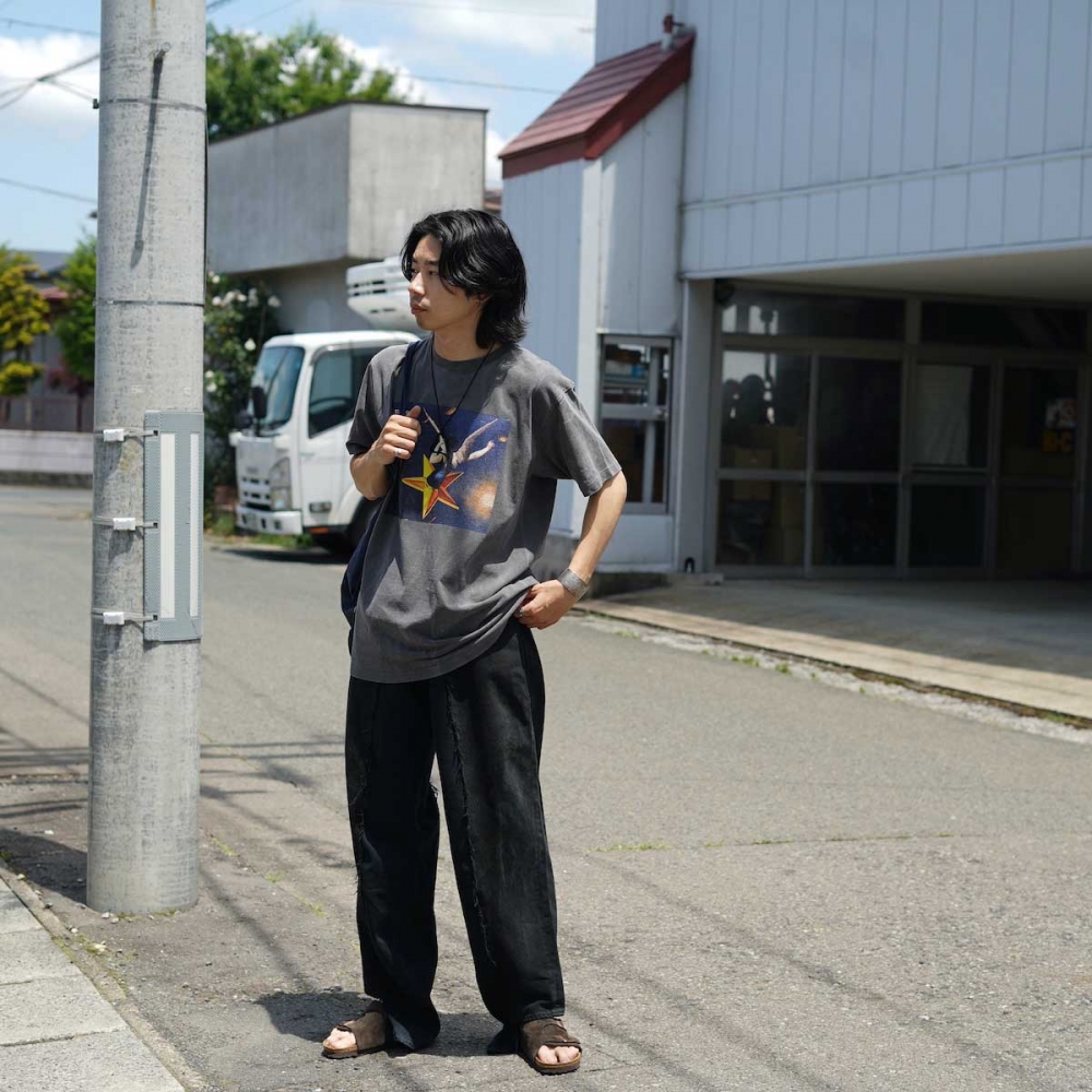 OLD PARK baggy jeans Levi's再構築ジーンズ OLD PARK（オールド パーク）〉 Baggy Jeans L-1 - Charcoal