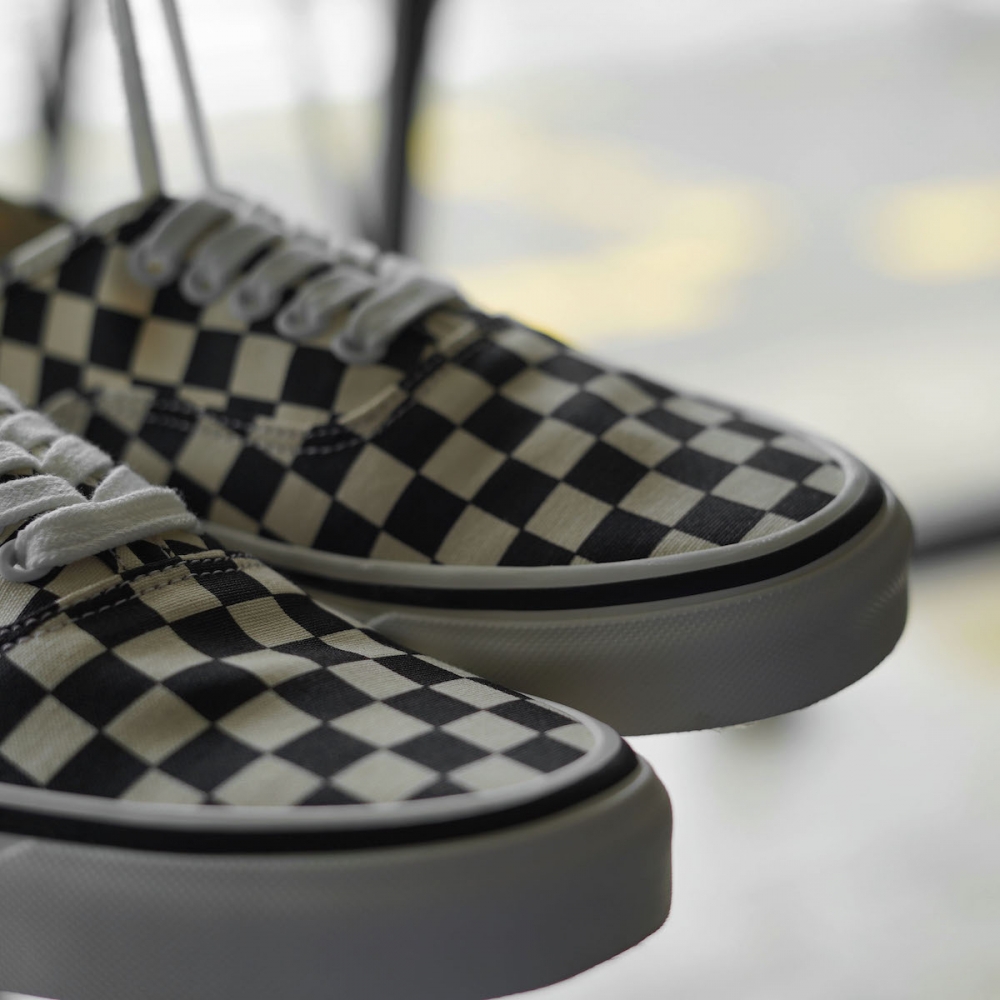 VANS チェッカーフラッグ ノーカラージャケット M 黒 黄色
