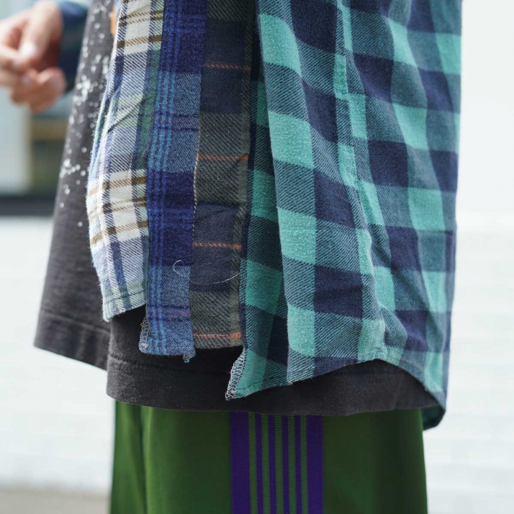 Rebuild by Needles 再構築ロングシャツ PEACETREE | ピースツリー