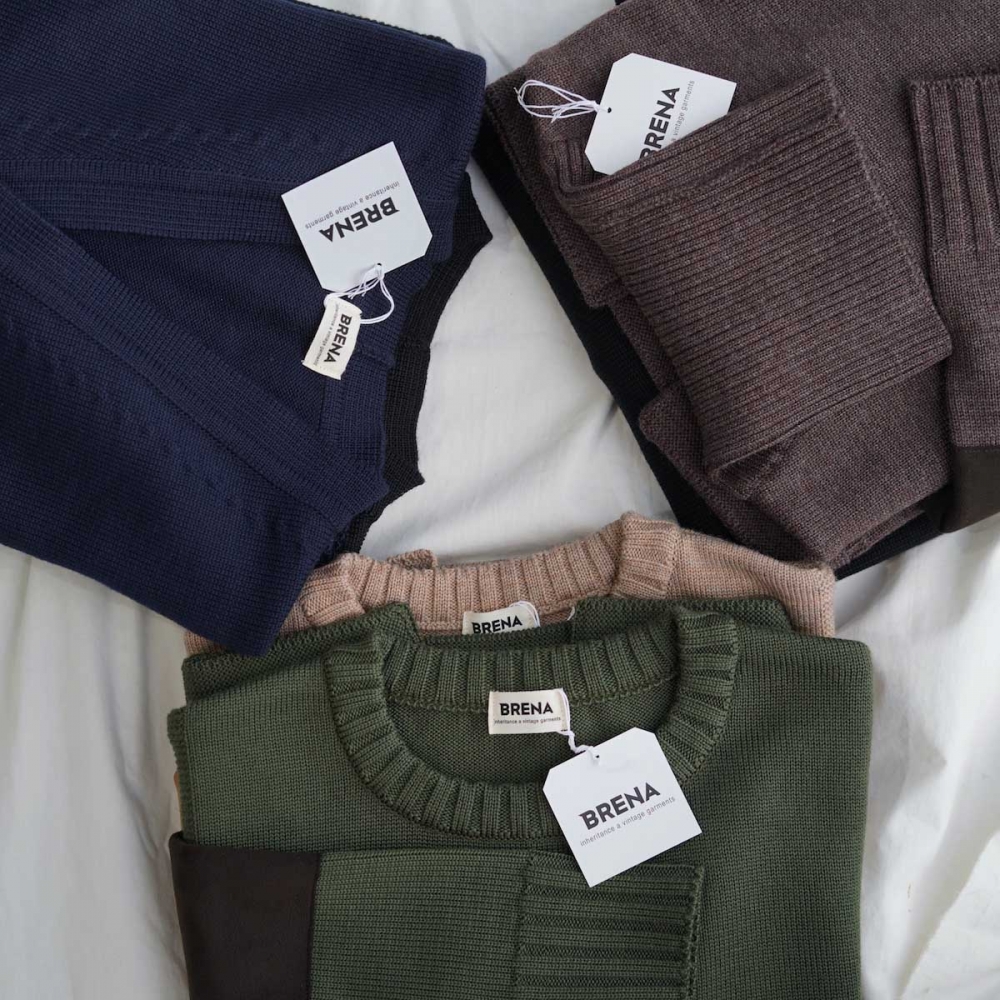 BRENAのニットが勢揃い。今年はどれにしましょうか。 | 1989 Men's Blog