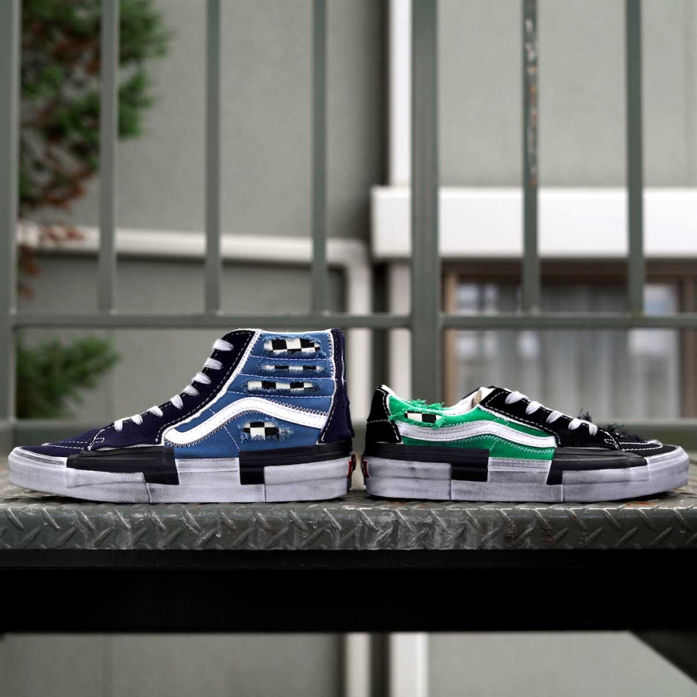 RECONSTRUCTシリーズから『SK8-HI』『SK8-LOW』が到着。 | 1989 Men's Blog