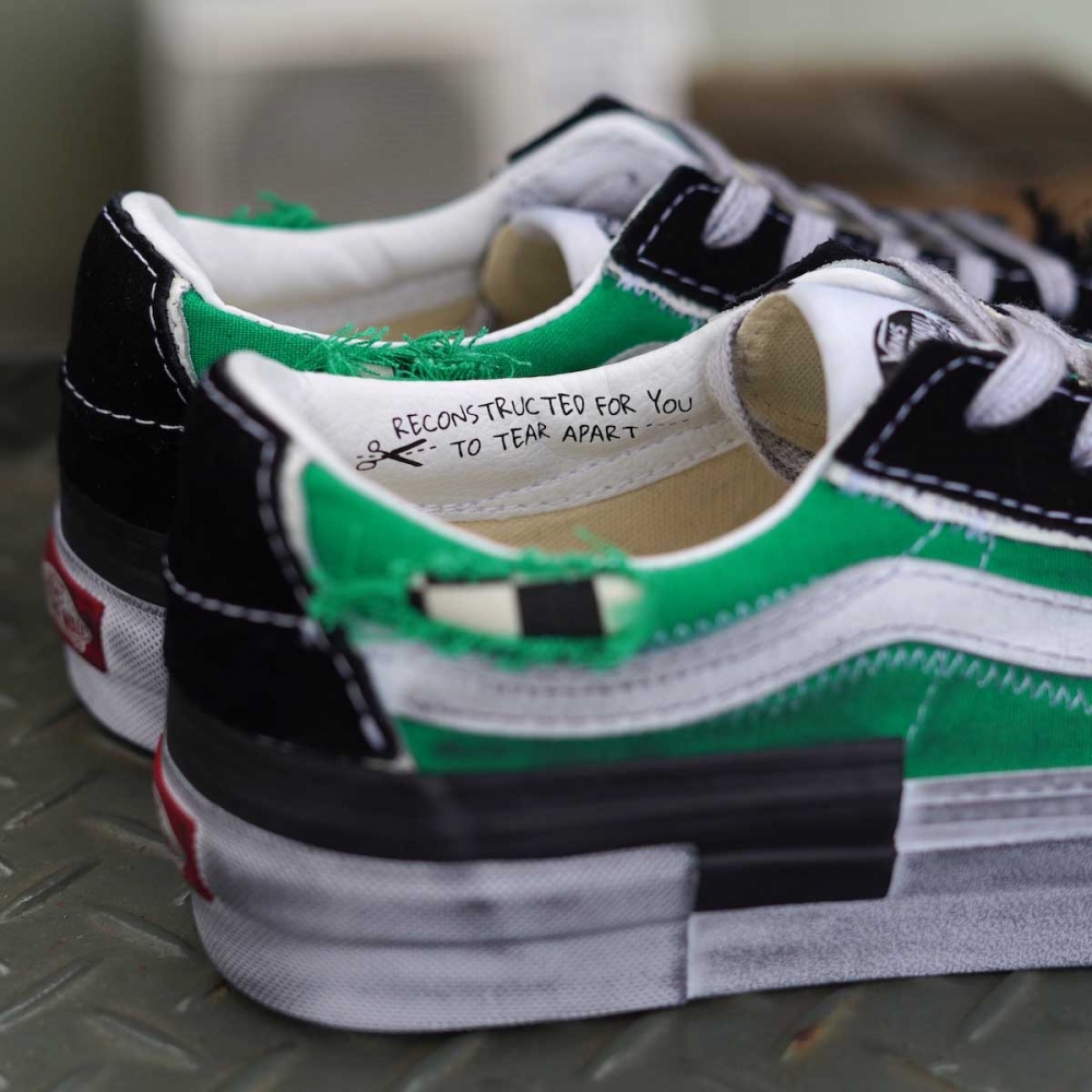 RECONSTRUCTシリーズから『SK8-HI』『SK8-LOW』が到着。 | 1989 Men's Blog