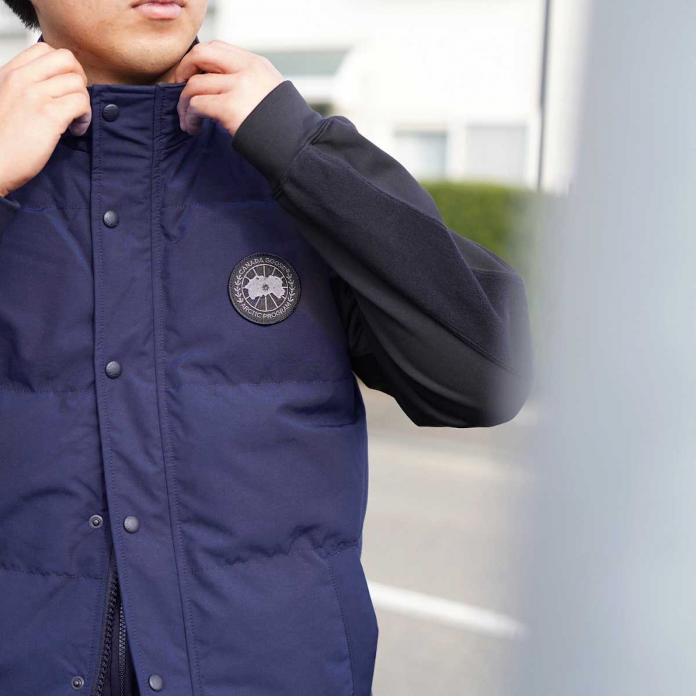CANADA GOOSE/ レイヤードで楽しむダウンベスト。 | 1989 Men