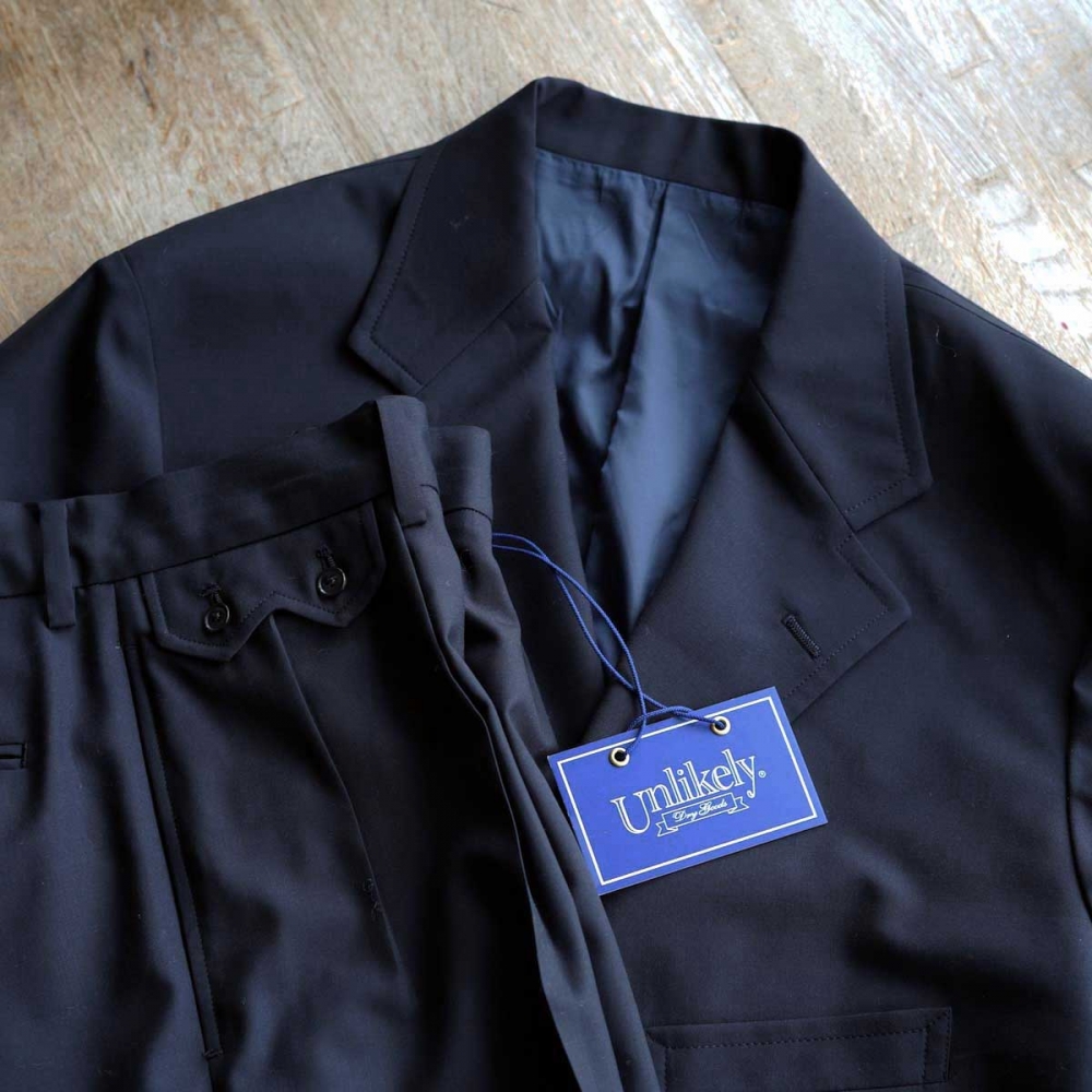 極上の素材感のセットアップが到着です。 Unlikely 2nd Delivery