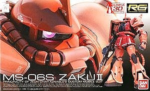 ☆RGシャア専用ザク完成～その2～アトムハウスペイントつや消し