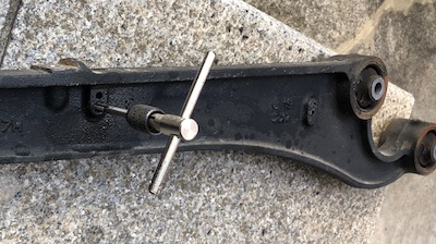 スズキ ジムニーJB23 JB64用前後サスペンションアームに交換(後編 スズキ ジムニーJB23 JB64用前後サスペンションアームに交換(後編