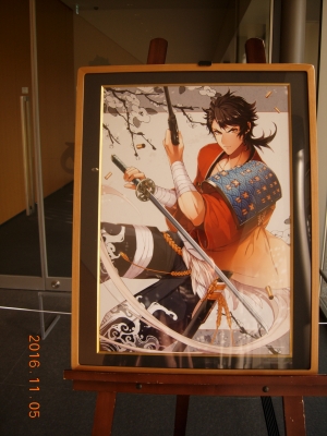 陸奥守描きおろし展示