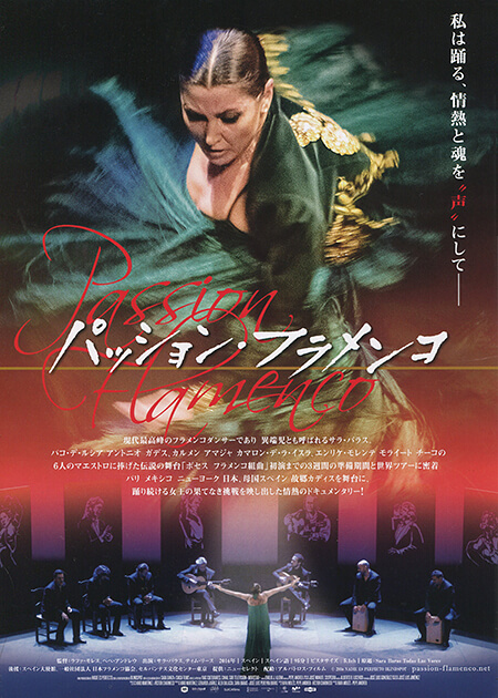 映画『パッション・フラメンコ』チラシ