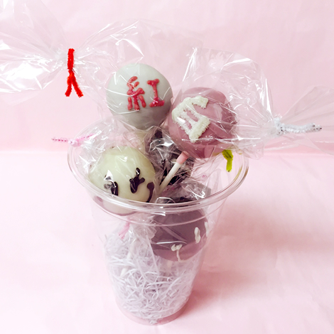 mihopan popcake 紅白スタイル