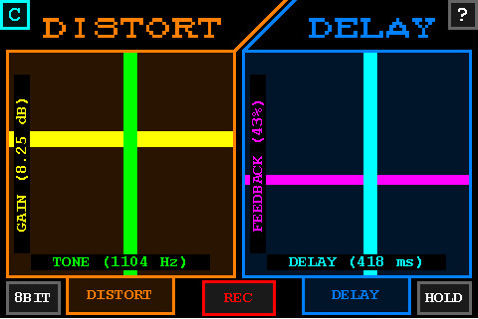 Distort+Delay
