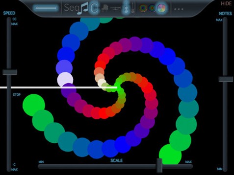 Visual Harmony - A Whitney Music Box