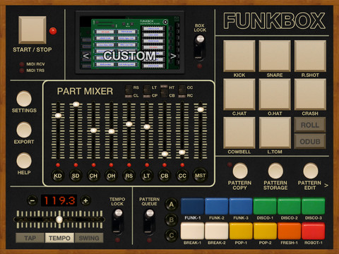 FunkBox Drum Machine
